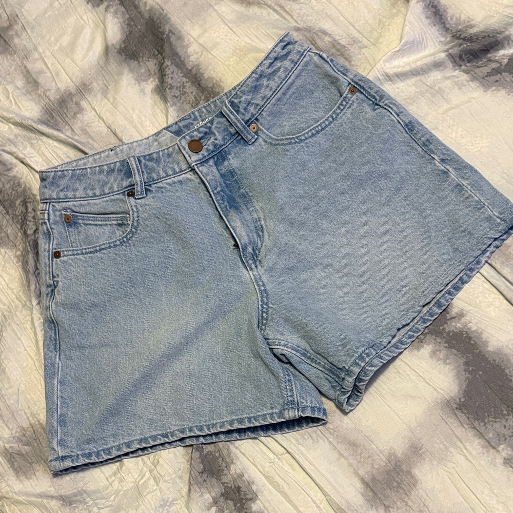 Volcom Light Blue Jean Shorts